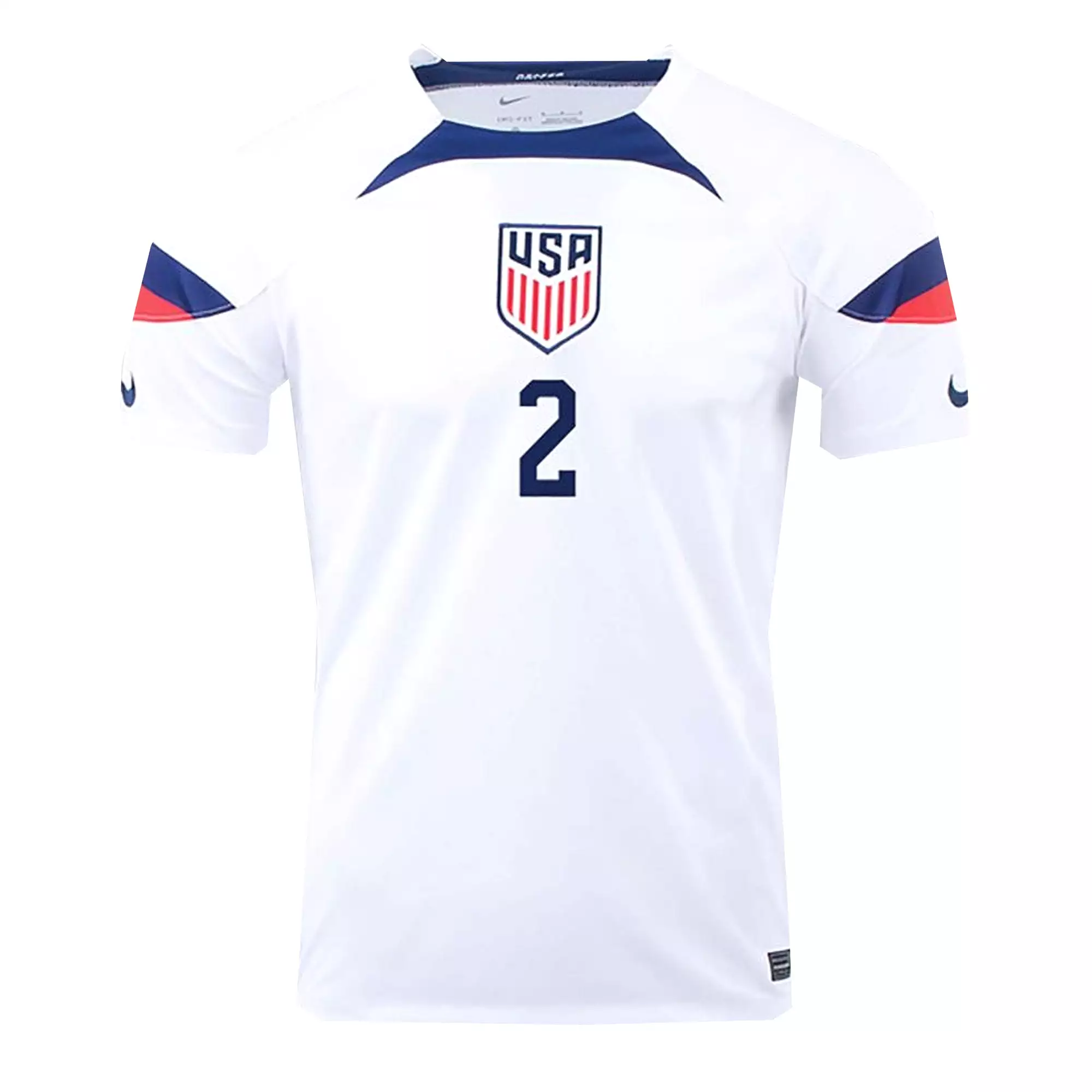 Nike Men's USA 2022/23 Home Jersey w/ Dest #2 Printing