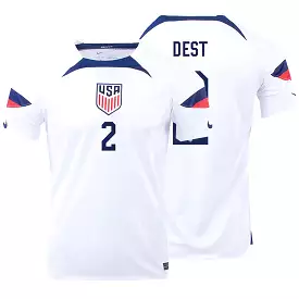 Nike Men's USA 2022/23 Home Jersey w/ Dest #2 Printing