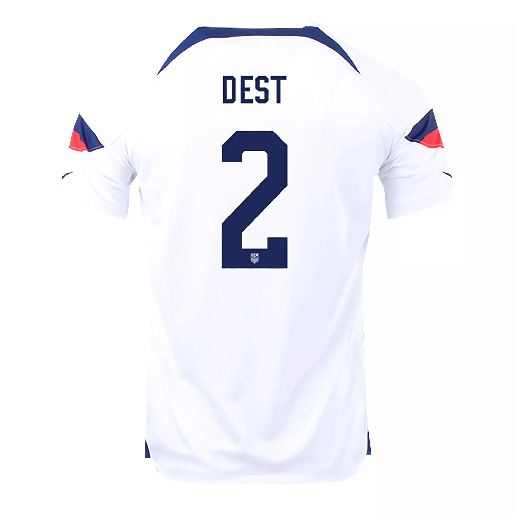 Nike Men's USA 2022/23 Home Jersey w/ Dest #2 Printing