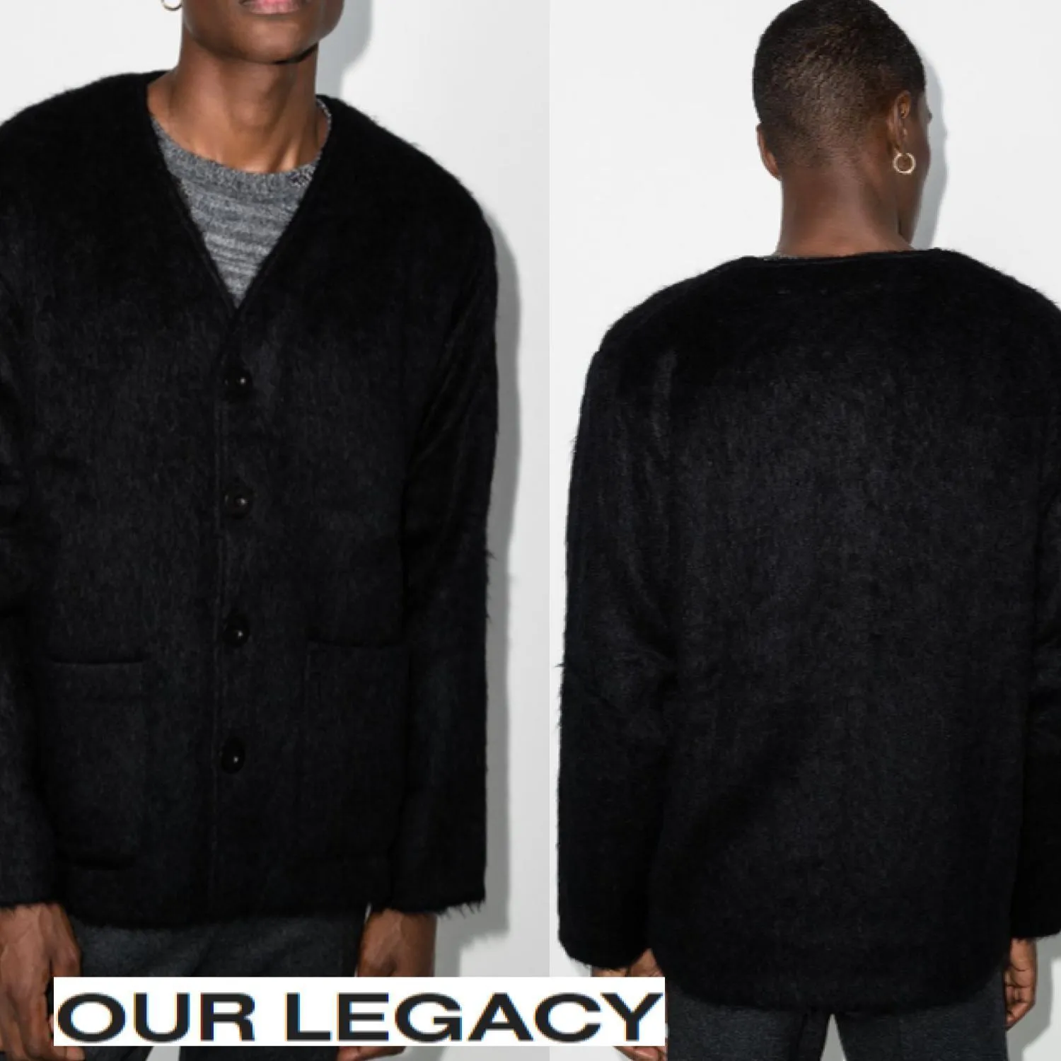 OUR LEGACY  |Collaboration Plain Cotton Bridal Cardigans