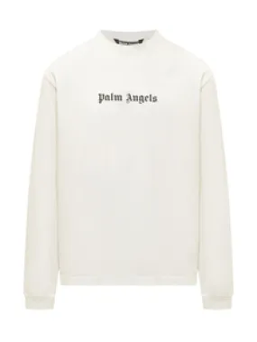 Palm Angels  |Street Style Logo Sweatshirts