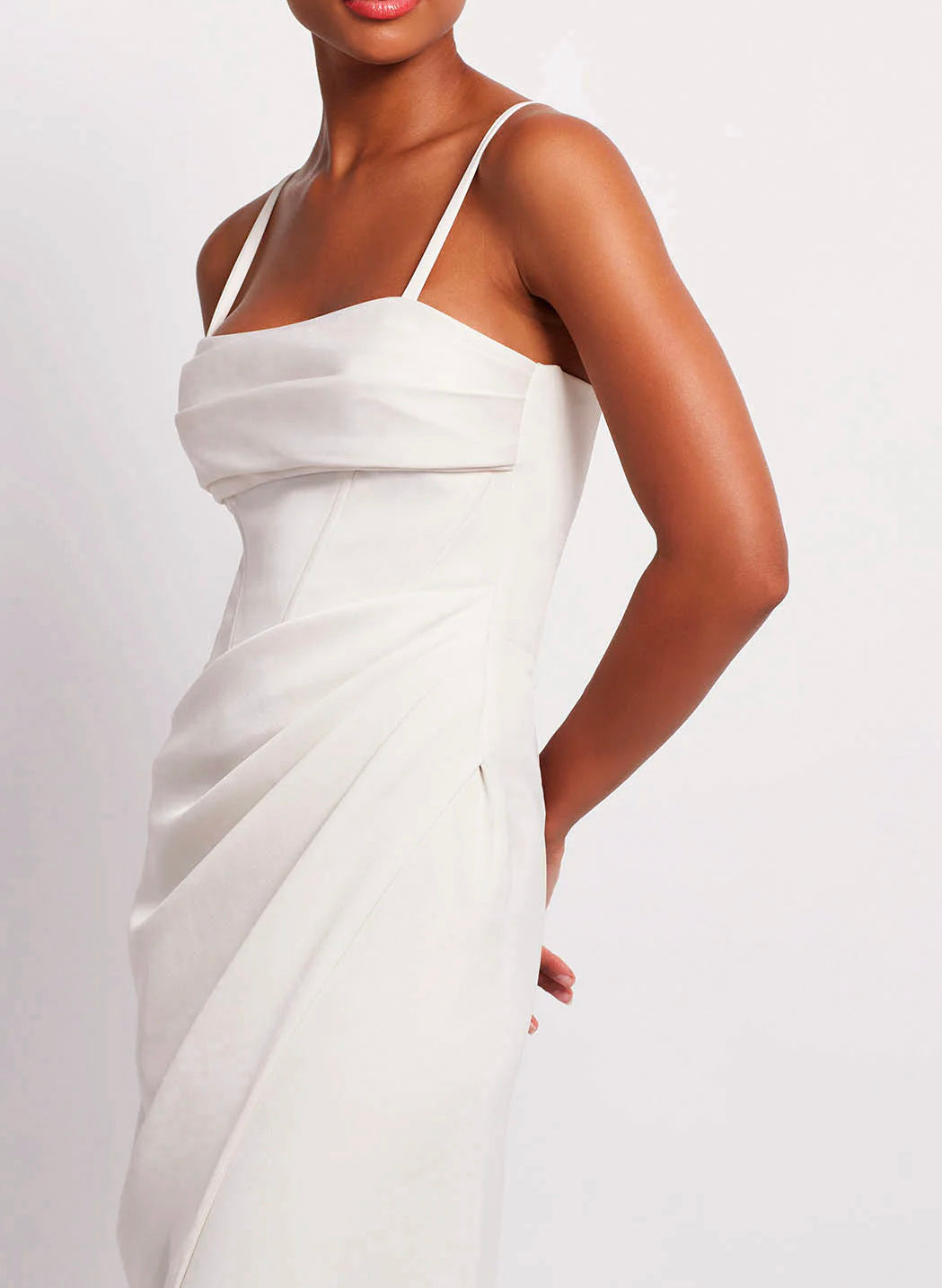 Patbo - Draped Maxi Dress - Ivory