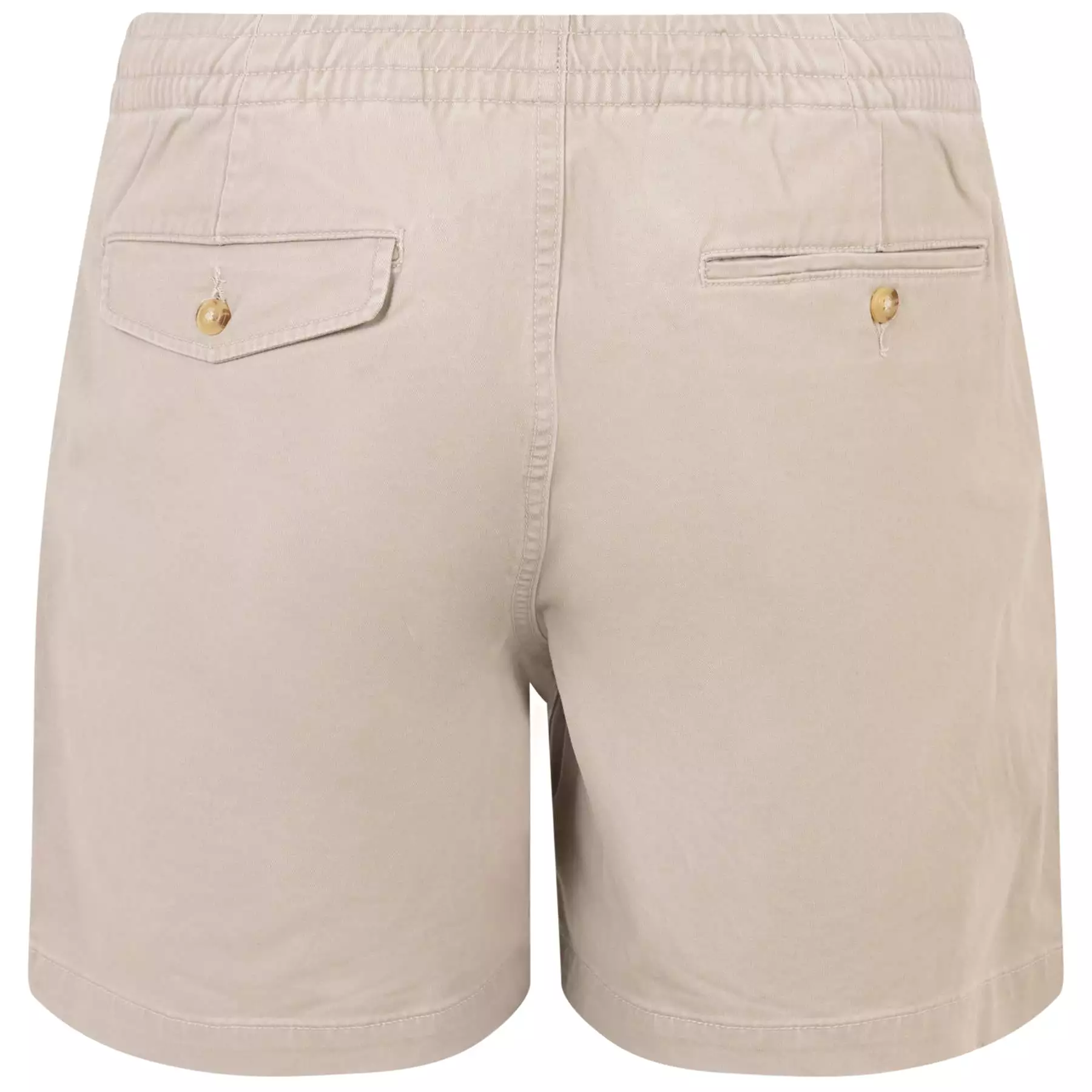 Polo Golf Classic Fit Cotton Knit Prepster Shorts Khaki Tan - SU24