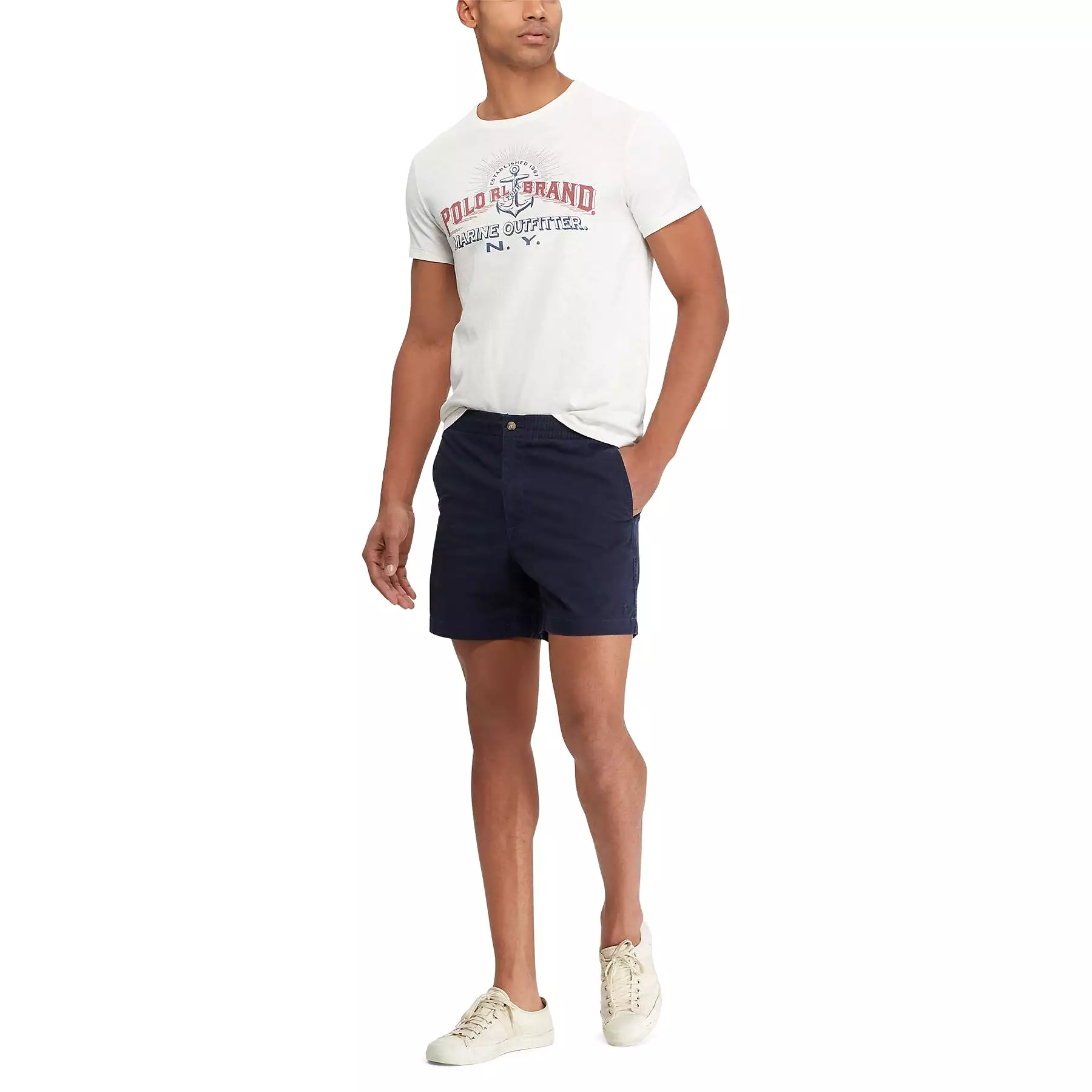 Polo Golf Classic Fit Cotton Knit Prepster Shorts Nautical Ink Navy - SU24