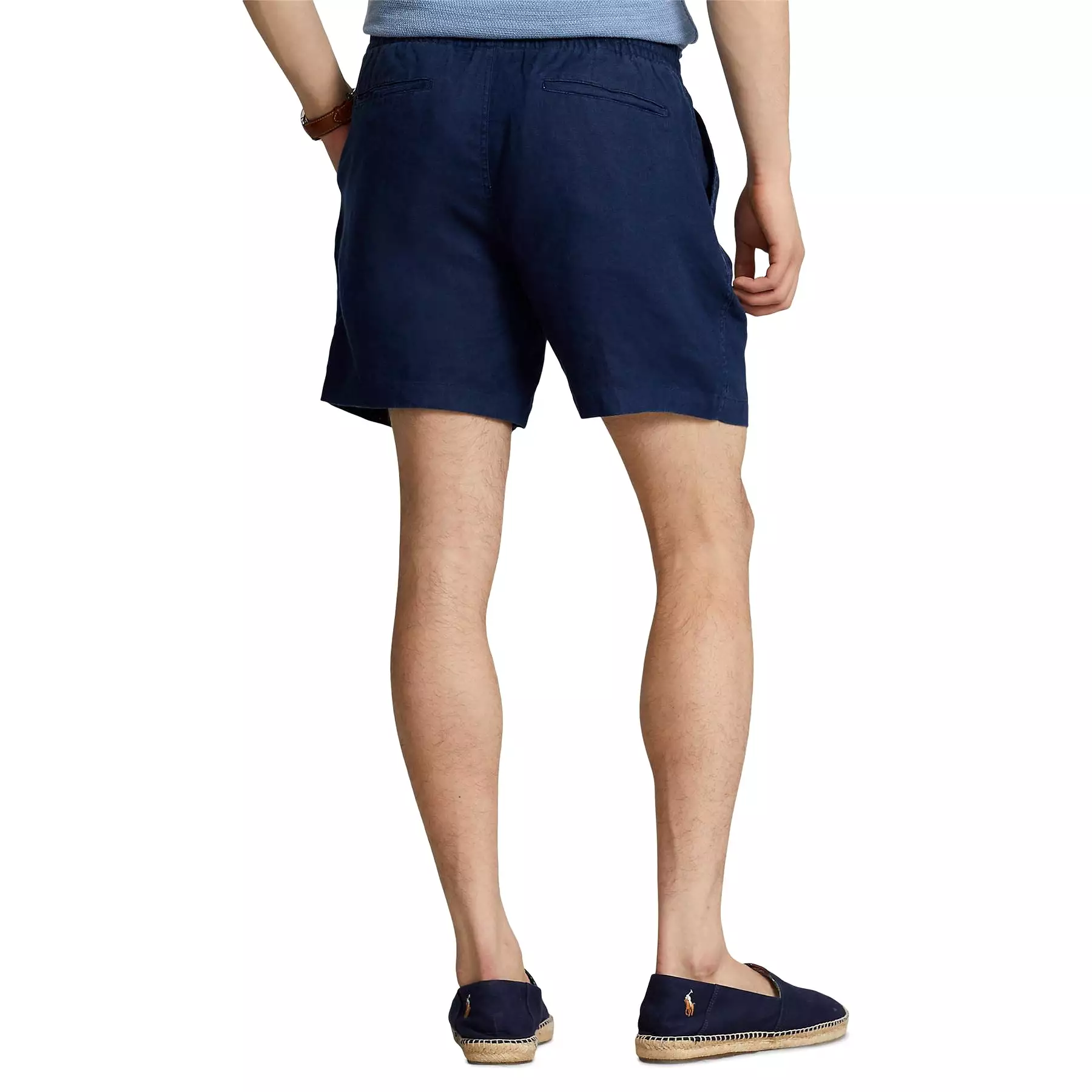 Polo Golf Classic Fit Prepster Linen Shorts Navy - SU24