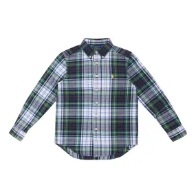 POLO RALPH LAUREN Check Oxford Shirt - Green