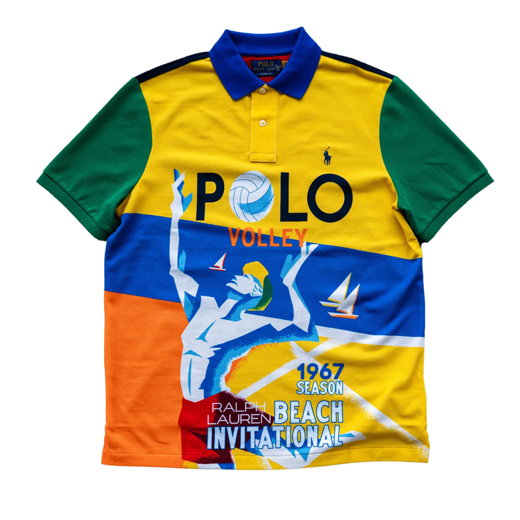 Polo Ralph Lauren Classic Fit Volley Jersey Rugby Shirt