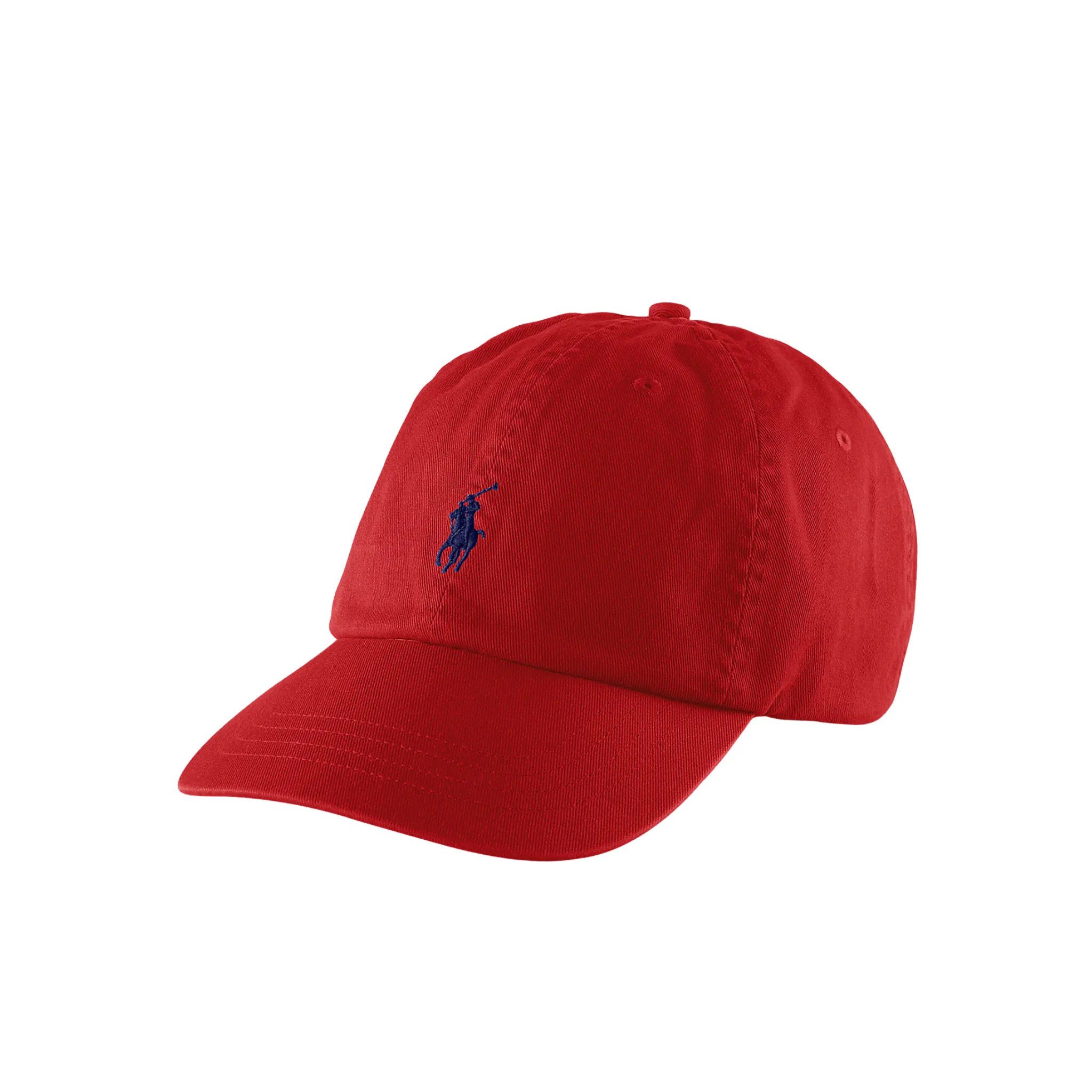 Polo Ralph Lauren Cotton Chino Ball Cap (Red)