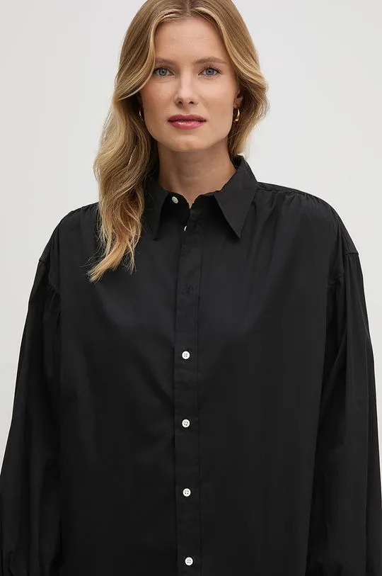 Polo Ralph Lauren cotton shirt women's black color 211941512