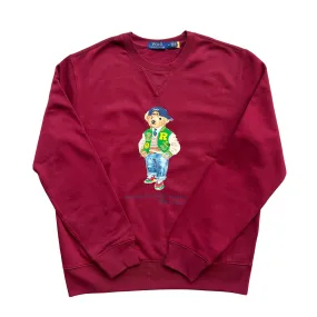 Polo Ralph Lauren Jersey Sweatshirt (Burgundy)