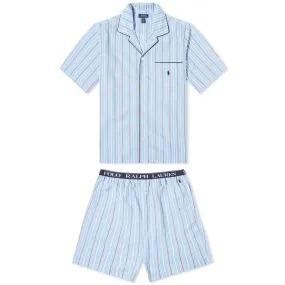 Polo Ralph Lauren Striped Pyjama TwinsetBlue Stripe