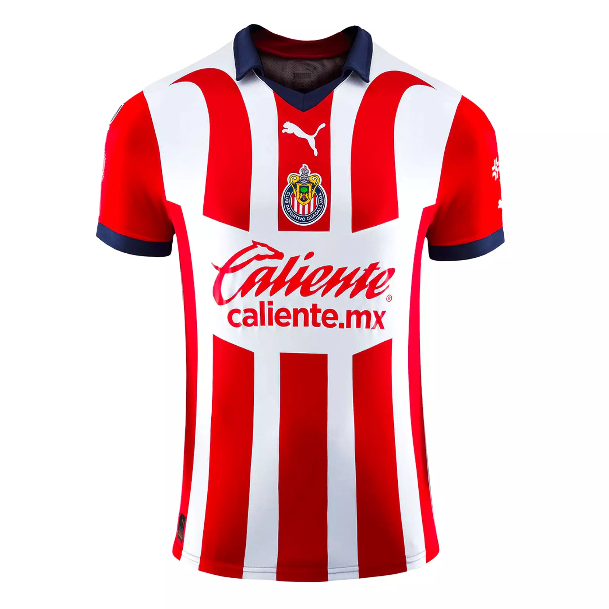 PUMA Men's Chivas De Guadalajara 2023/24 Authentic Home Jersey w/ Chicharito #14 Printing