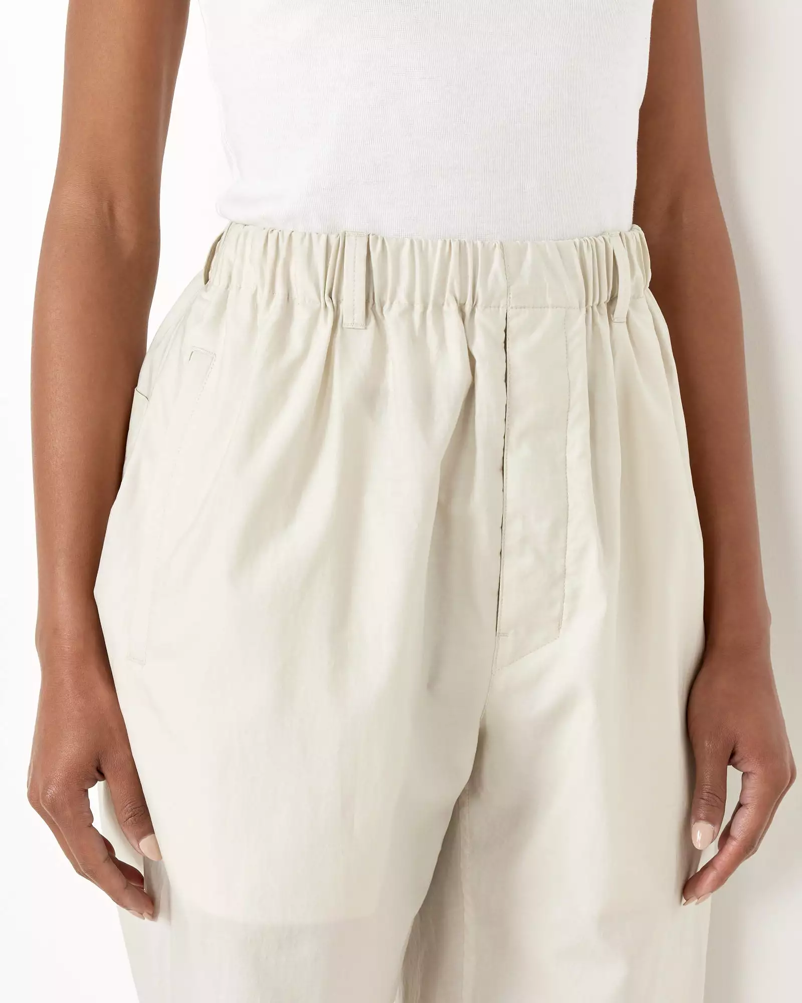 Relaxed Pant in Pale Mastic