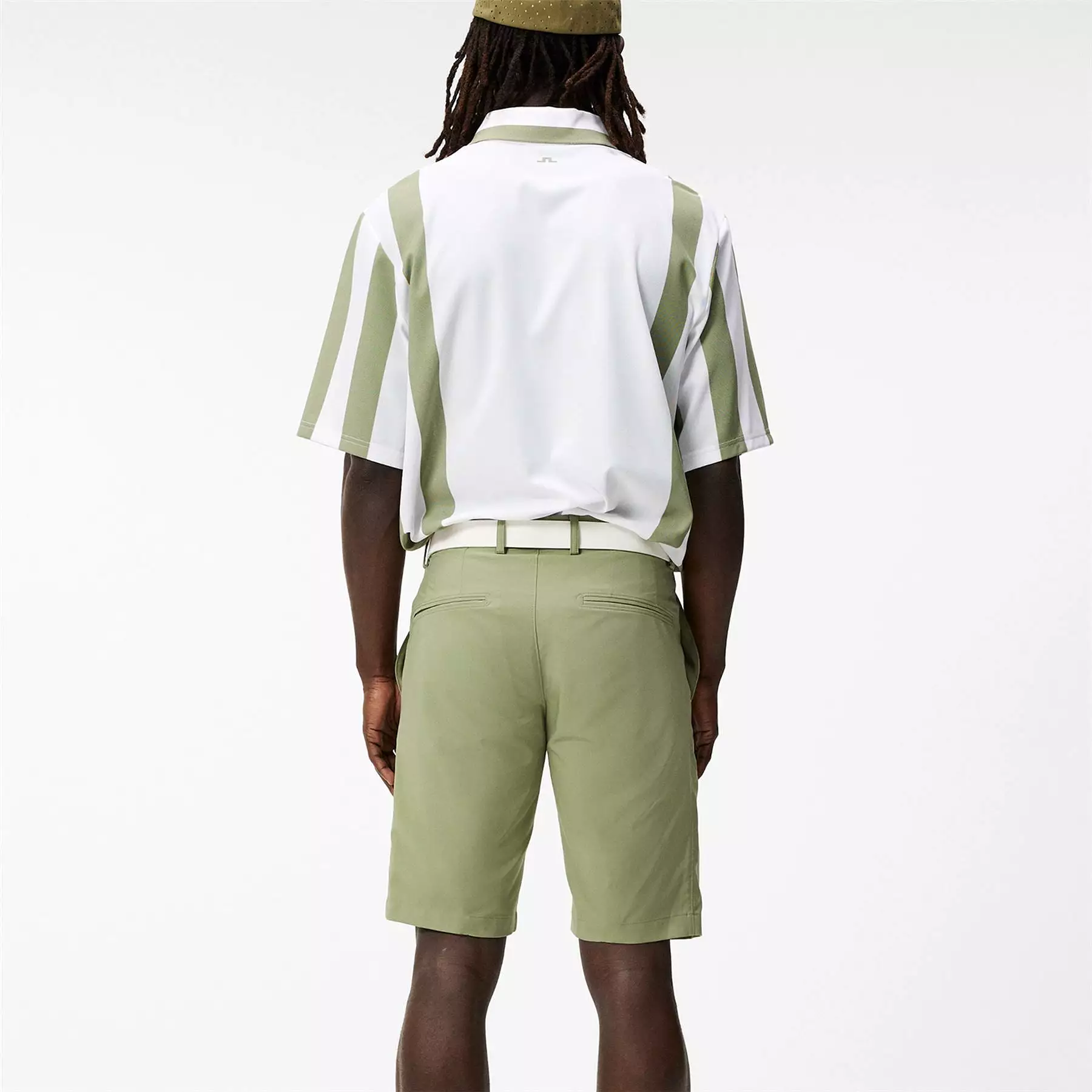 Somle Light Poly Stretch Golf Shorts Oil Green - SS24