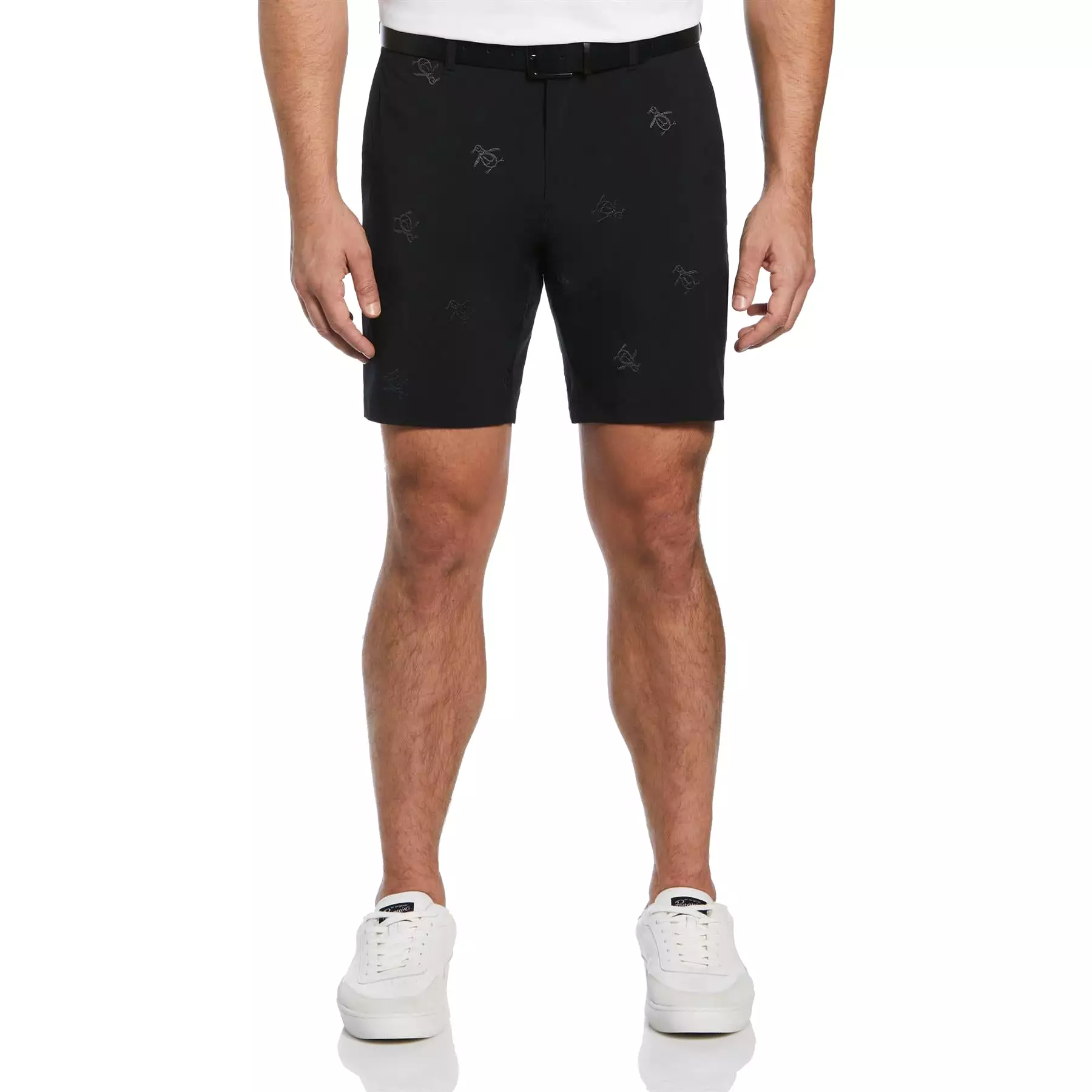 Space Dyed Pete Embroidered Shorts Cavia Black - 2024