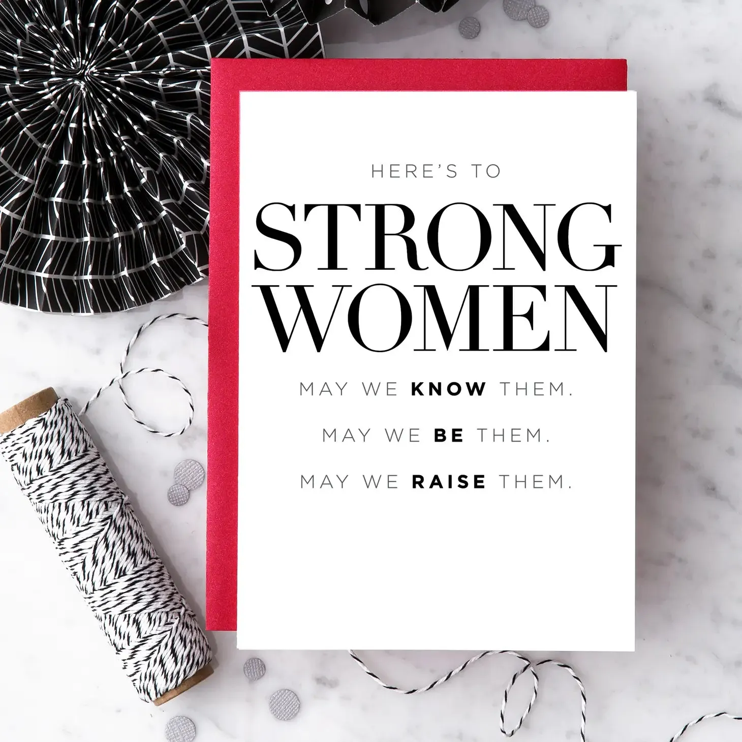 Strong Women Card