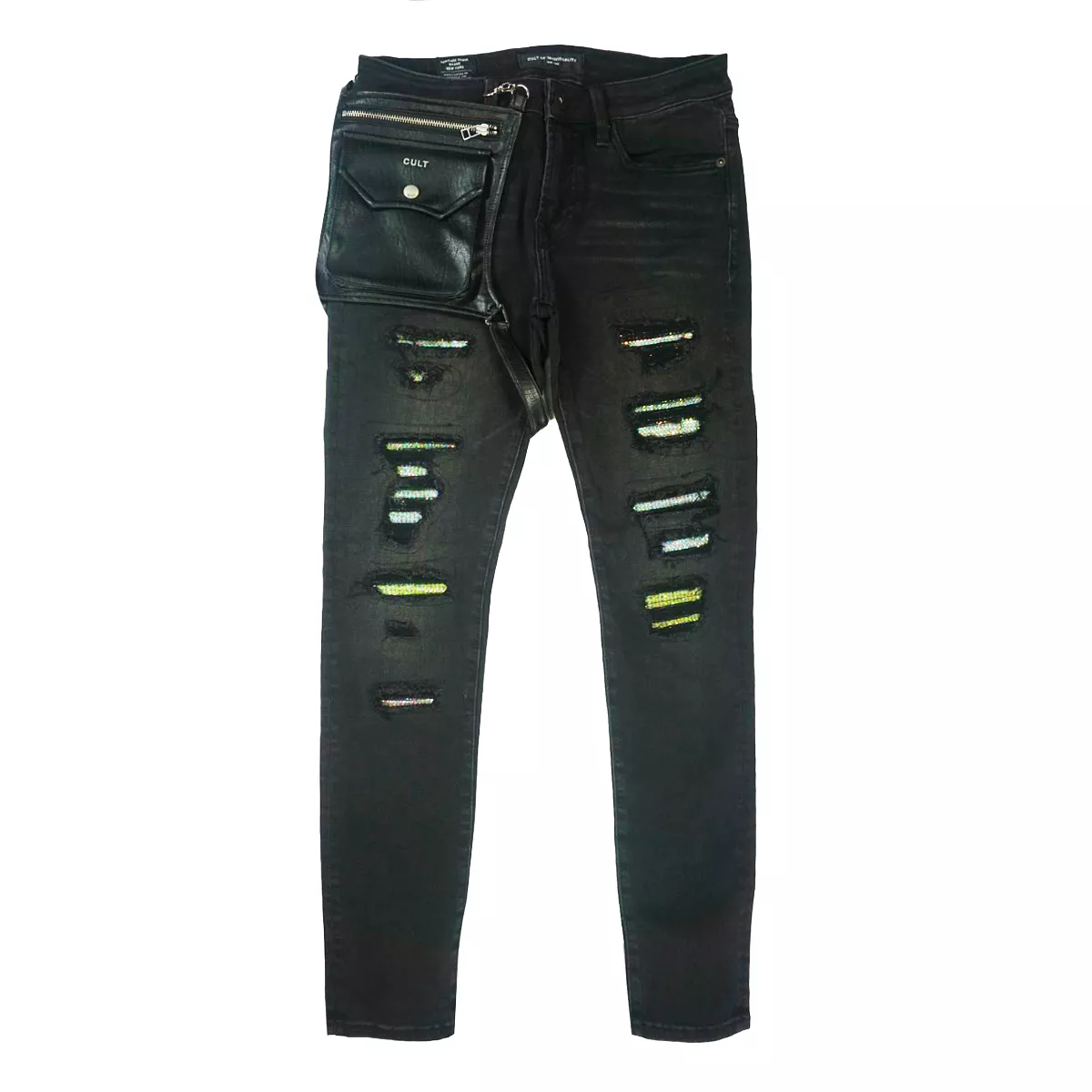 Swarovski Ripped Denim (Gradient/Black) /C3