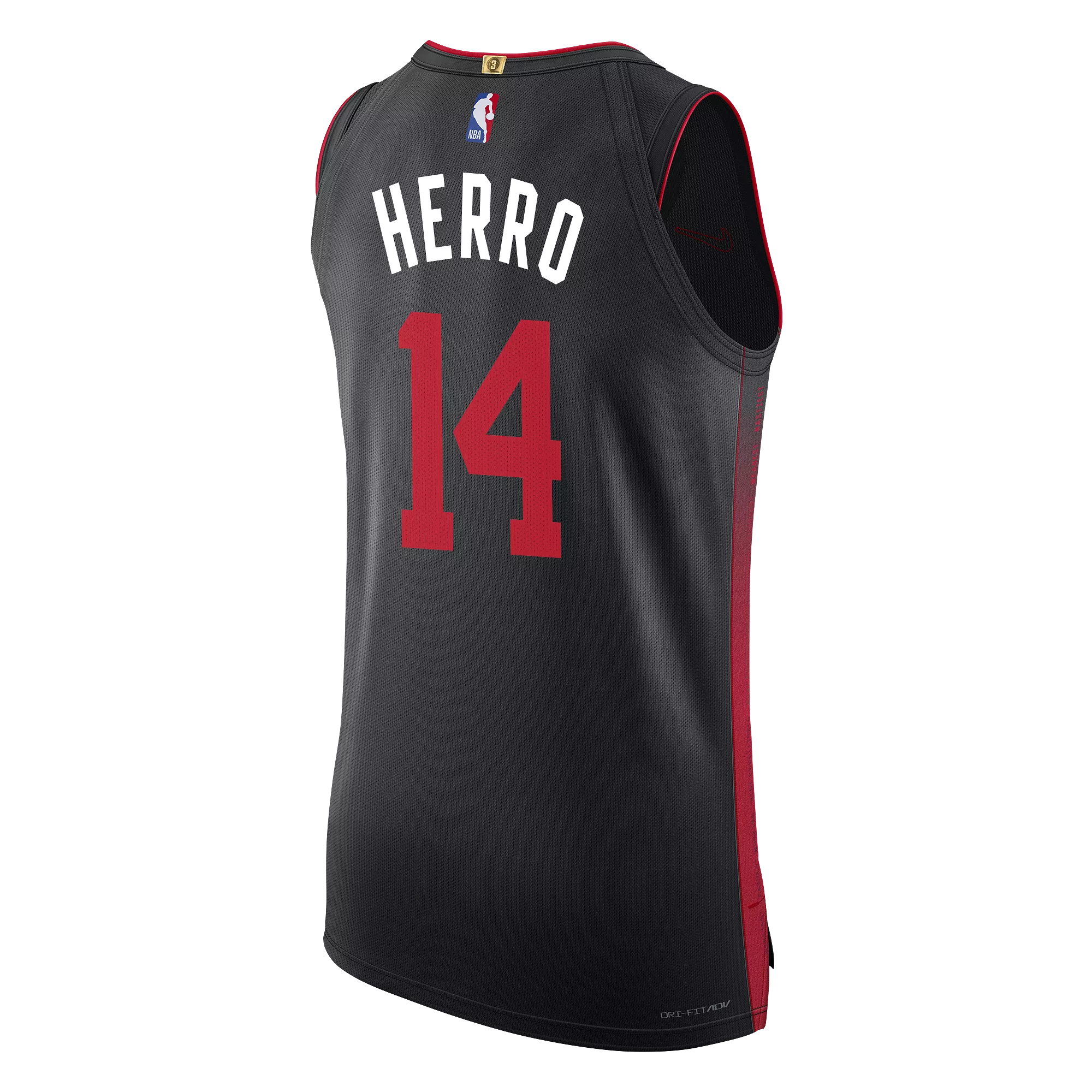 Tyler Herro Nike HEAT Culture Authentic Jersey