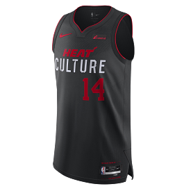 Tyler Herro Nike HEAT Culture Authentic Jersey