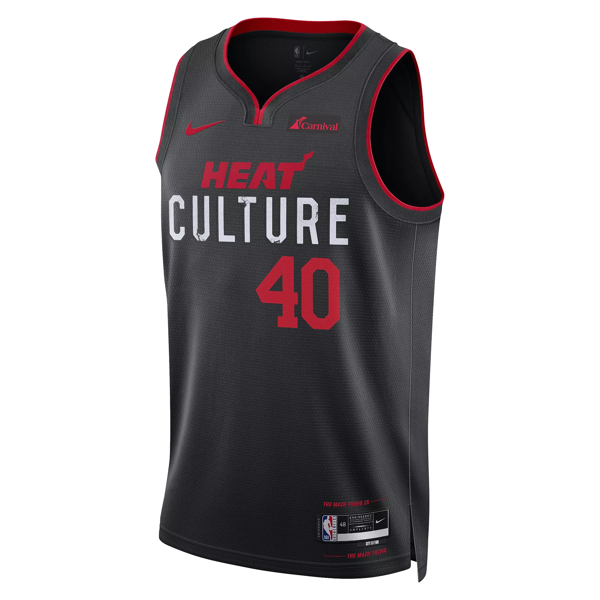 Udonis Haslem Nike HEAT Culture Swingman Jersey