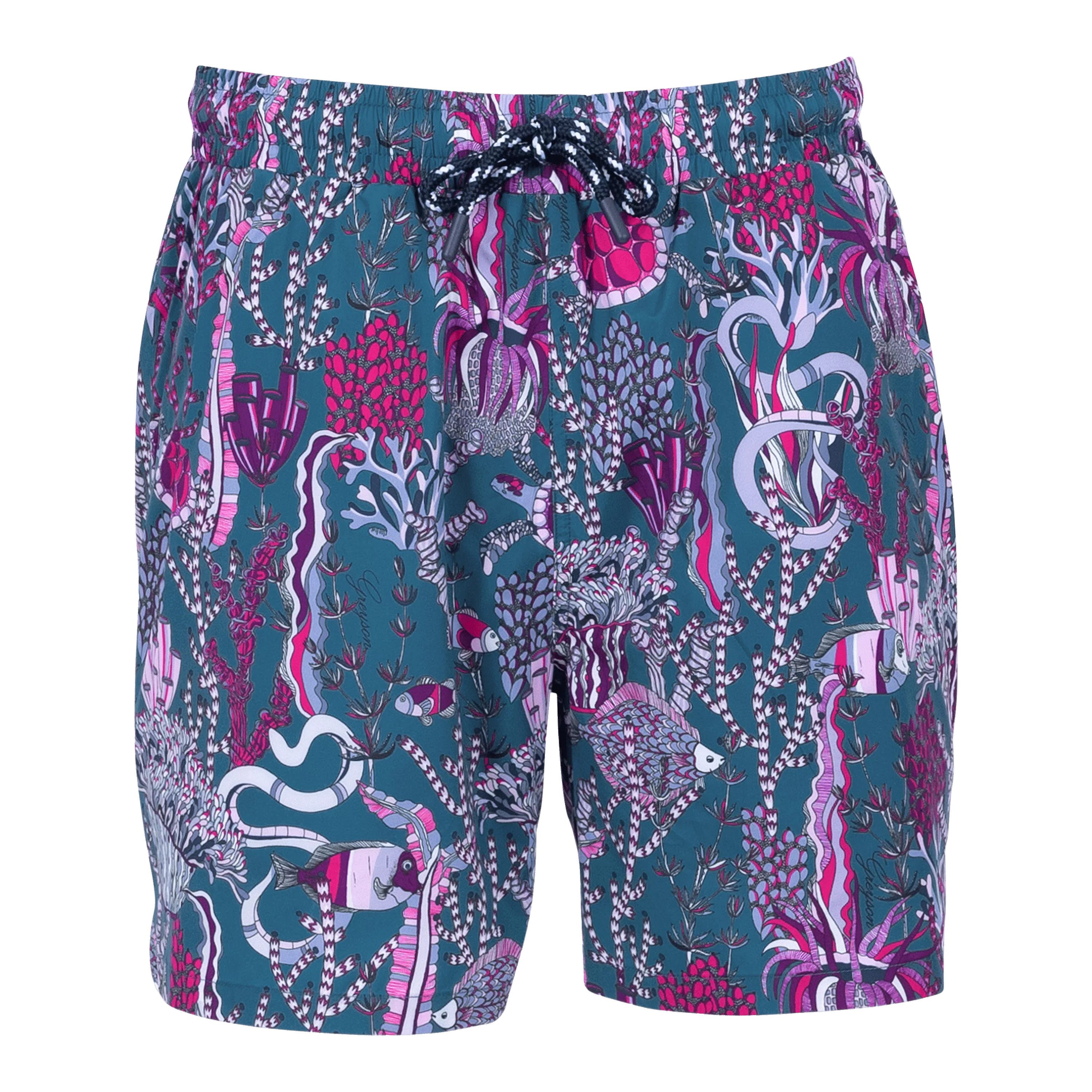 Underwater Forest Torch Swim Short