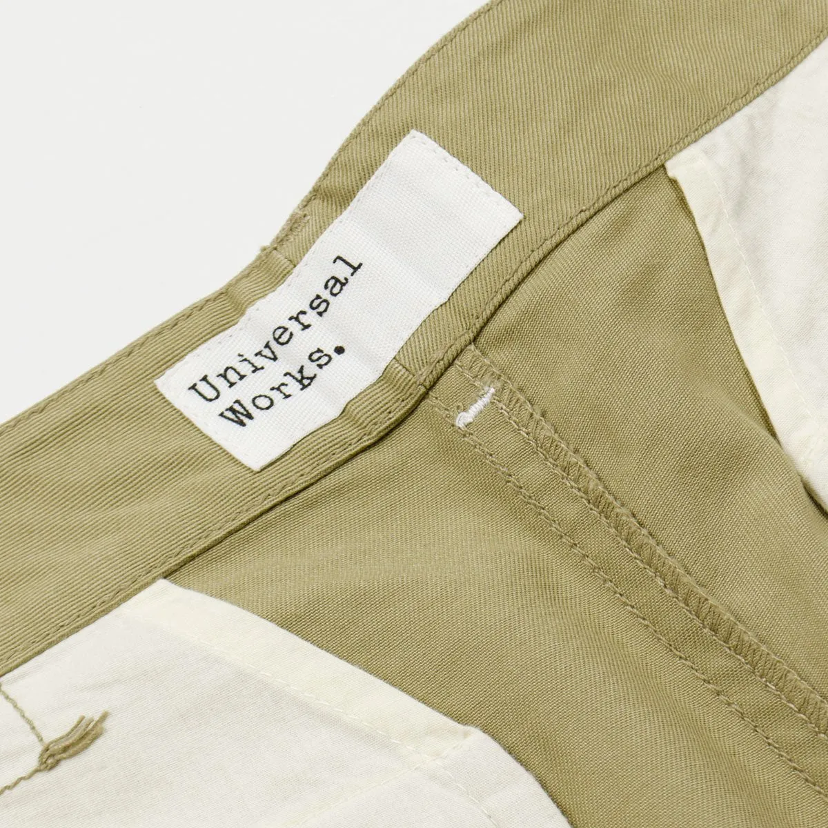 Universal Works - Deck Short UW Twill - Sand