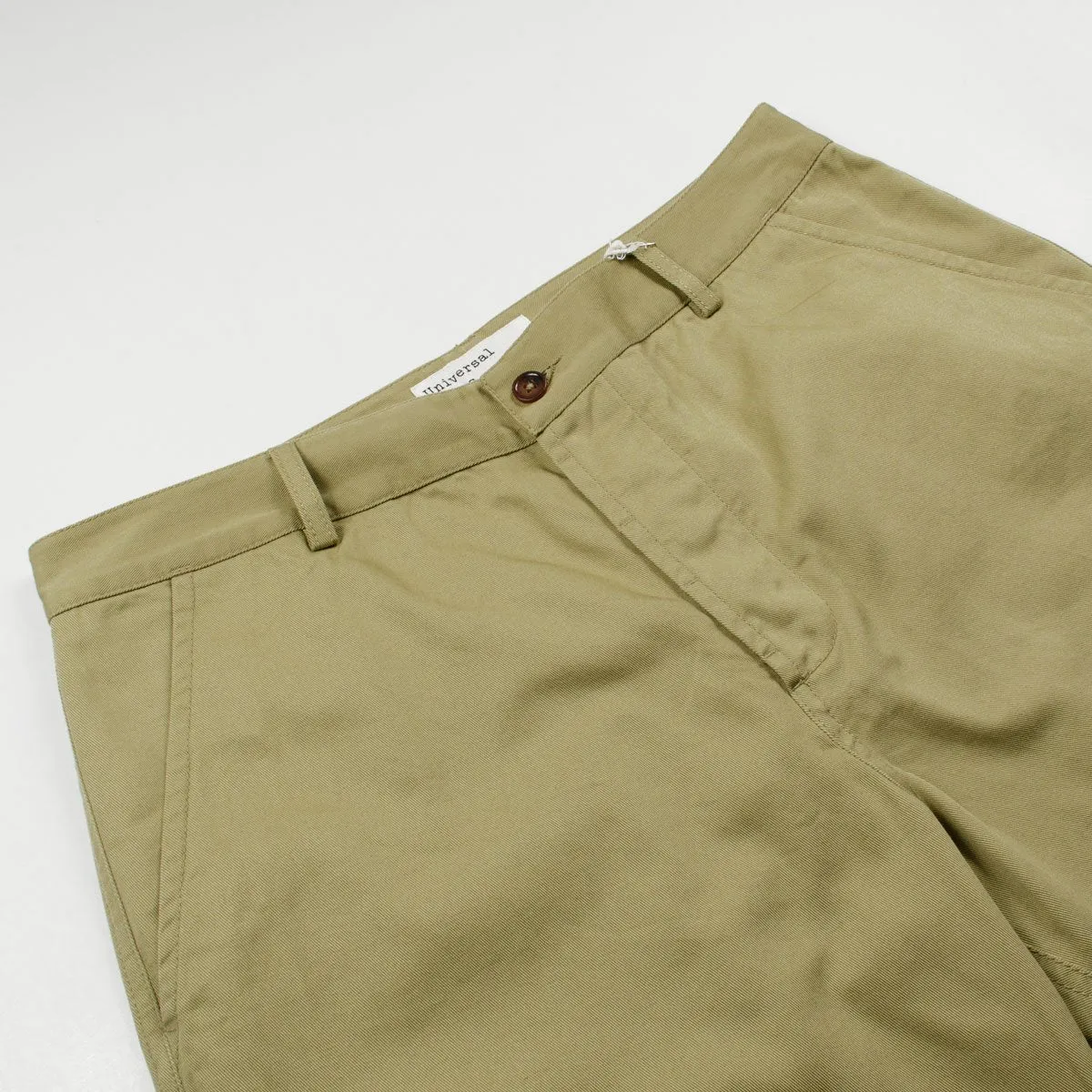 Universal Works - Deck Short UW Twill - Sand