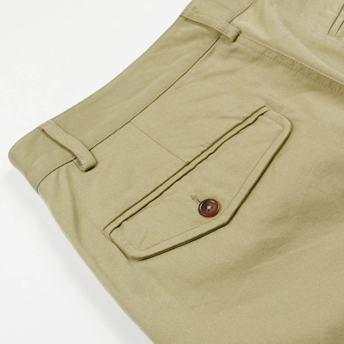 Universal Works - Deck Short UW Twill - Sand