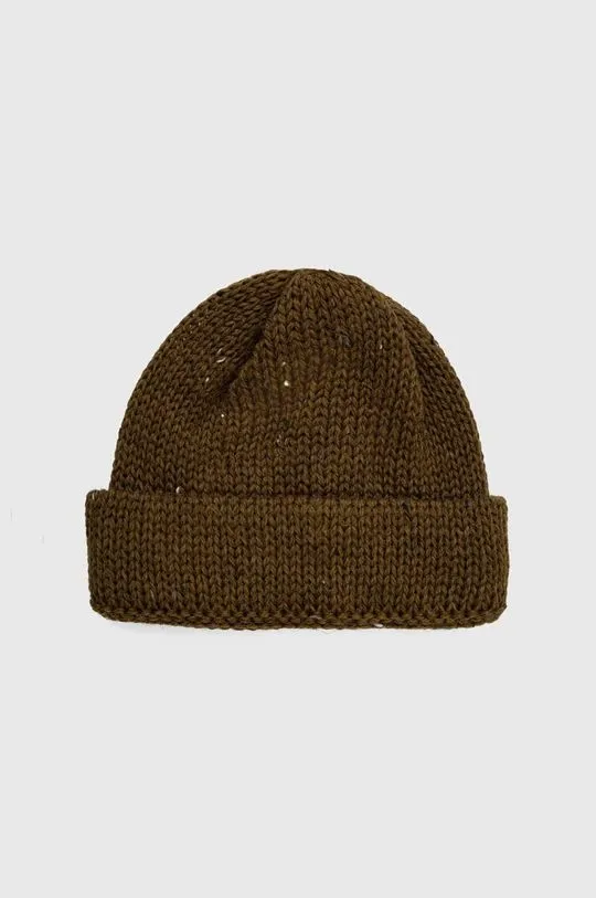 Universal Works wool beanie Short Watch Cap green color 29351