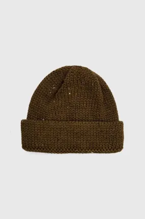 Universal Works wool beanie Short Watch Cap green color 29351