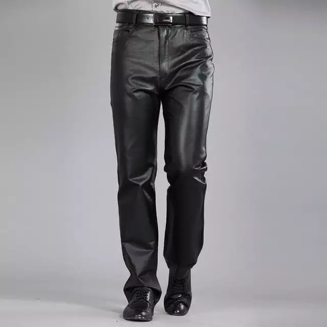 Upgrade Your Seasonal Style with Men's Leather Pants for Autumn and Winter