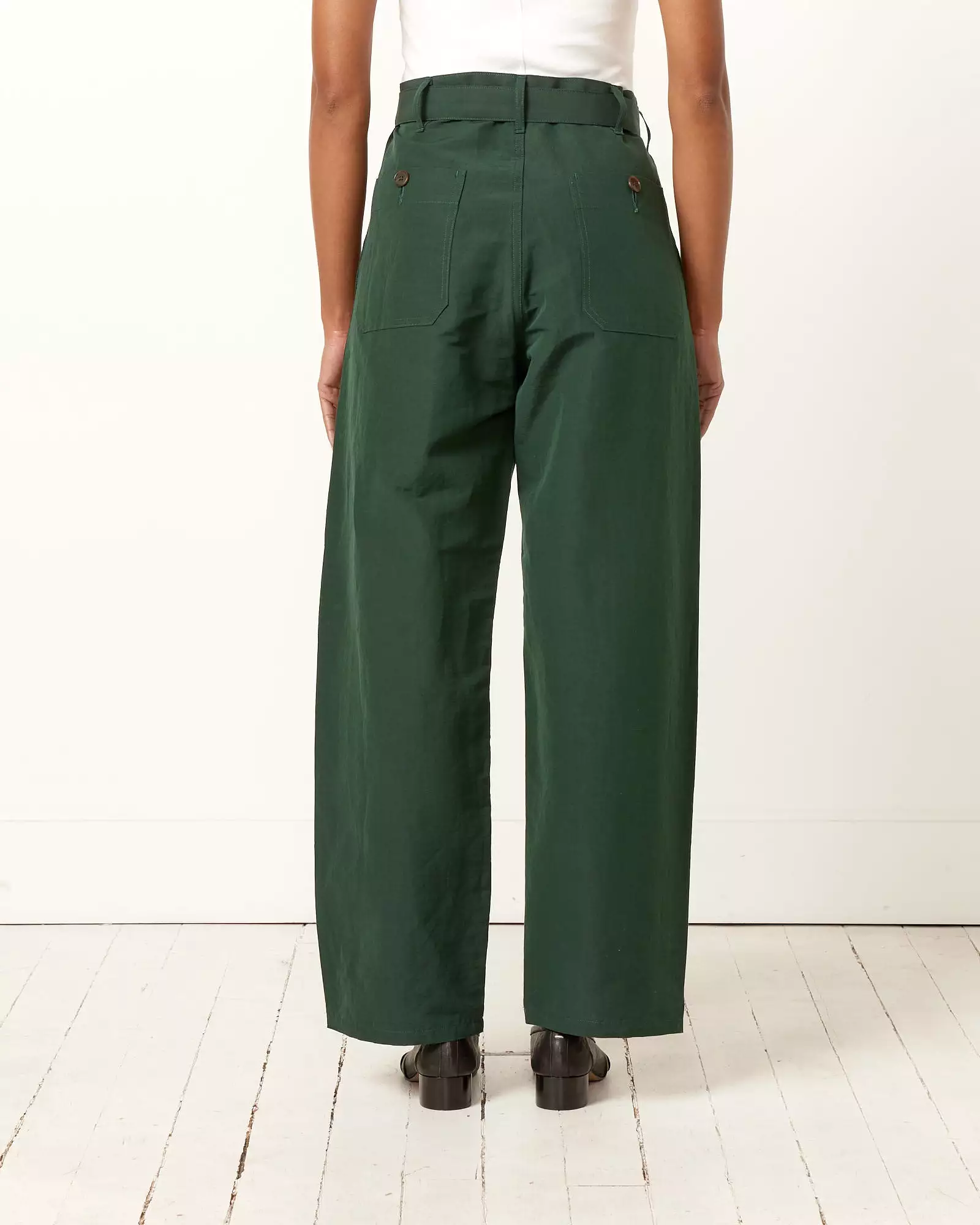 Weather Pant in Dark Green