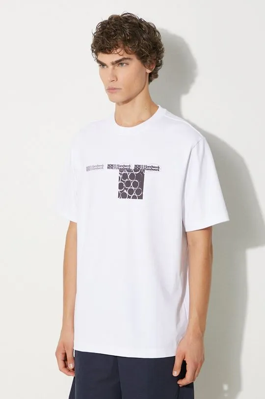 Wood Wood cotton t-shirt white color