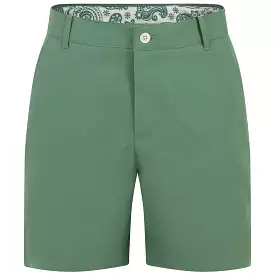 x QGC Golf Shorts Deep Forest Green - SS24