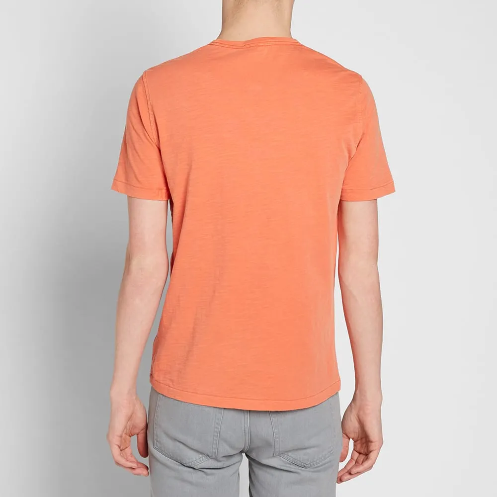 YMC Wild Ones Slub Pocket TeeOrange